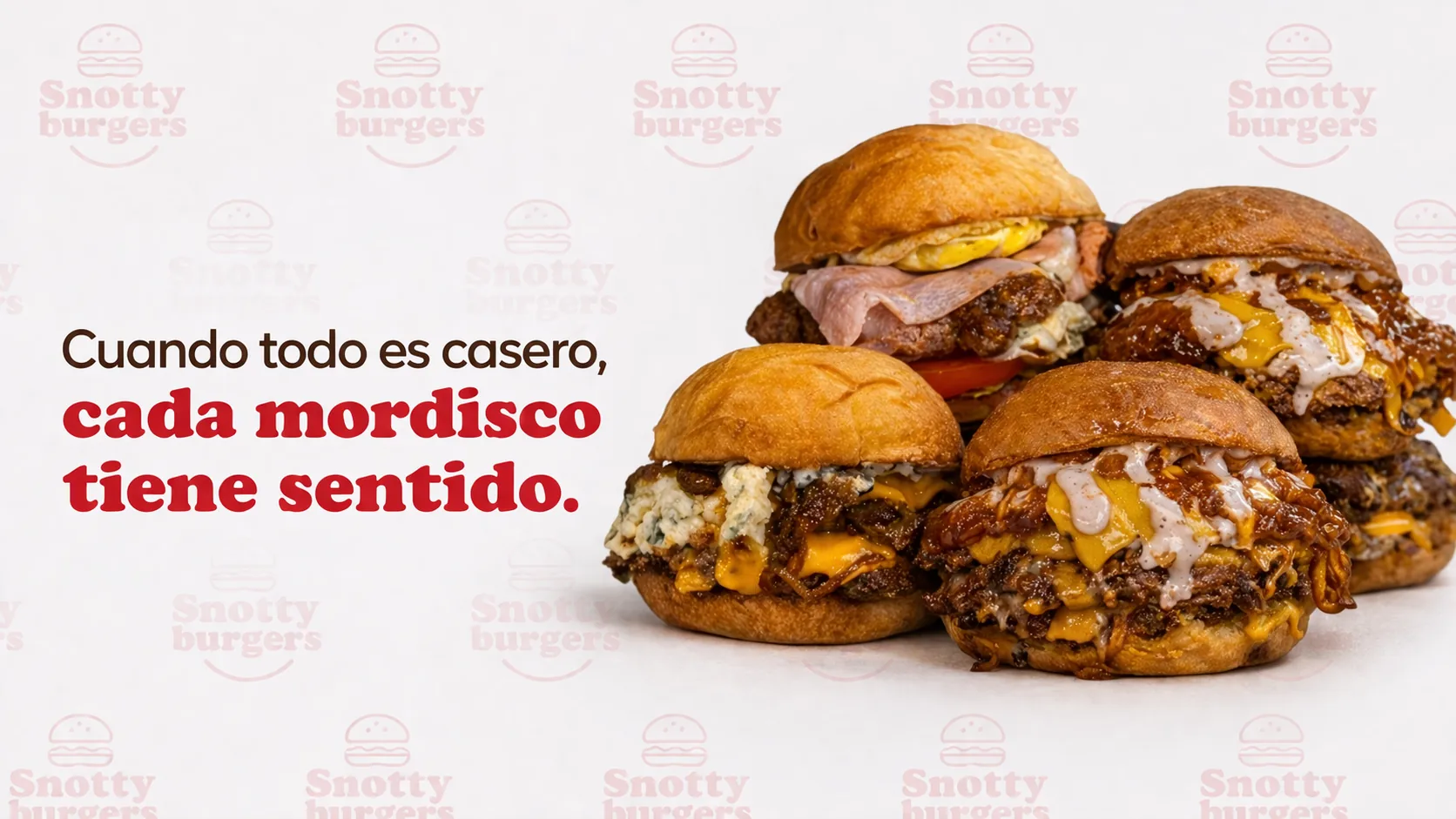 Banner principal Snotty Burgers
